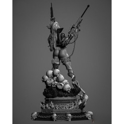 She Spawn Sculpture