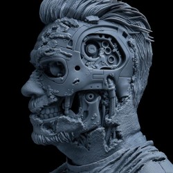 T800 Bust