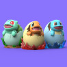 Easter Day 3 Kanto Starters