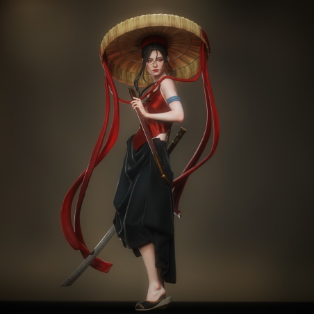 Vietnamese Swordsman