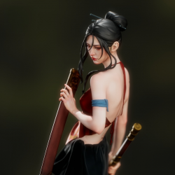 Vietnamese Swordsman