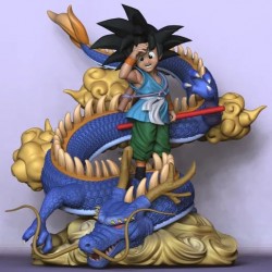 Goku kid & Shenron