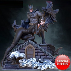 Diorama Catwoman & Batman
