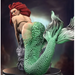 Little Creepy Mermaid Ariel Pinup