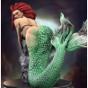 Little Creepy Mermaid Ariel Pinup