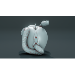 Eve apple snake