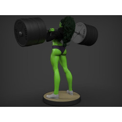 She Hulk Weight Lifting