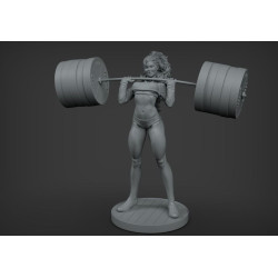 She Hulk Weight Lifting