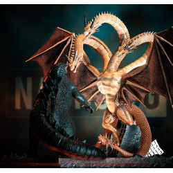 Godzilla & King Ghidorah - Statue & Diorama