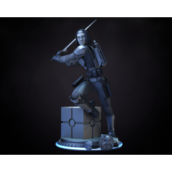 SW - Bo Katan Sculpture