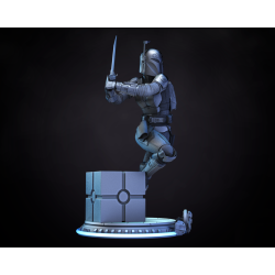 SW - Bo Katan Sculpture