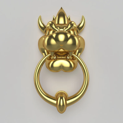 Bowser door knocker