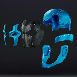 Blue Beetle Helmet