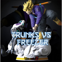 Trunks vs Freezer diorama &...