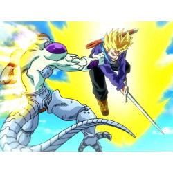 Trunks vs Freezer diorama & Bust