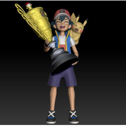 Pokémon - Ash champion trophy