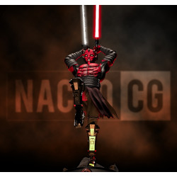 SW - Darth Maul Statue & Bust