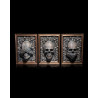 Three wise skulls