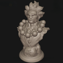 Street Fighter - GoukiAkuma Bust