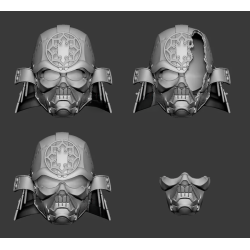 SW - Darth Vader helmet Samurai