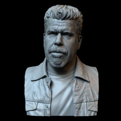 Ron Perlman Bust