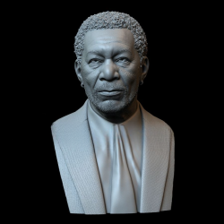 Morgan Freeman Bust