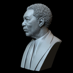 Morgan Freeman Bust