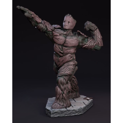 Swole Groot Statue & Flexi