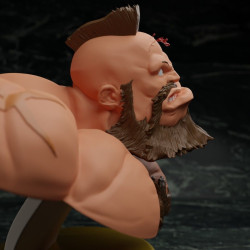 Street Fighter - Zangief Bust