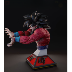 Goku SSJ4 Figure & Bust