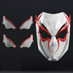 White 2099 Mask